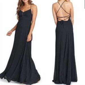 Show Me Your Mumu Godshaw Goddess Gown Black